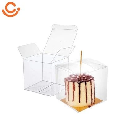 ŞEFFAF KARE FAVOR TREAT BOX KRİSTAL YÜZEY